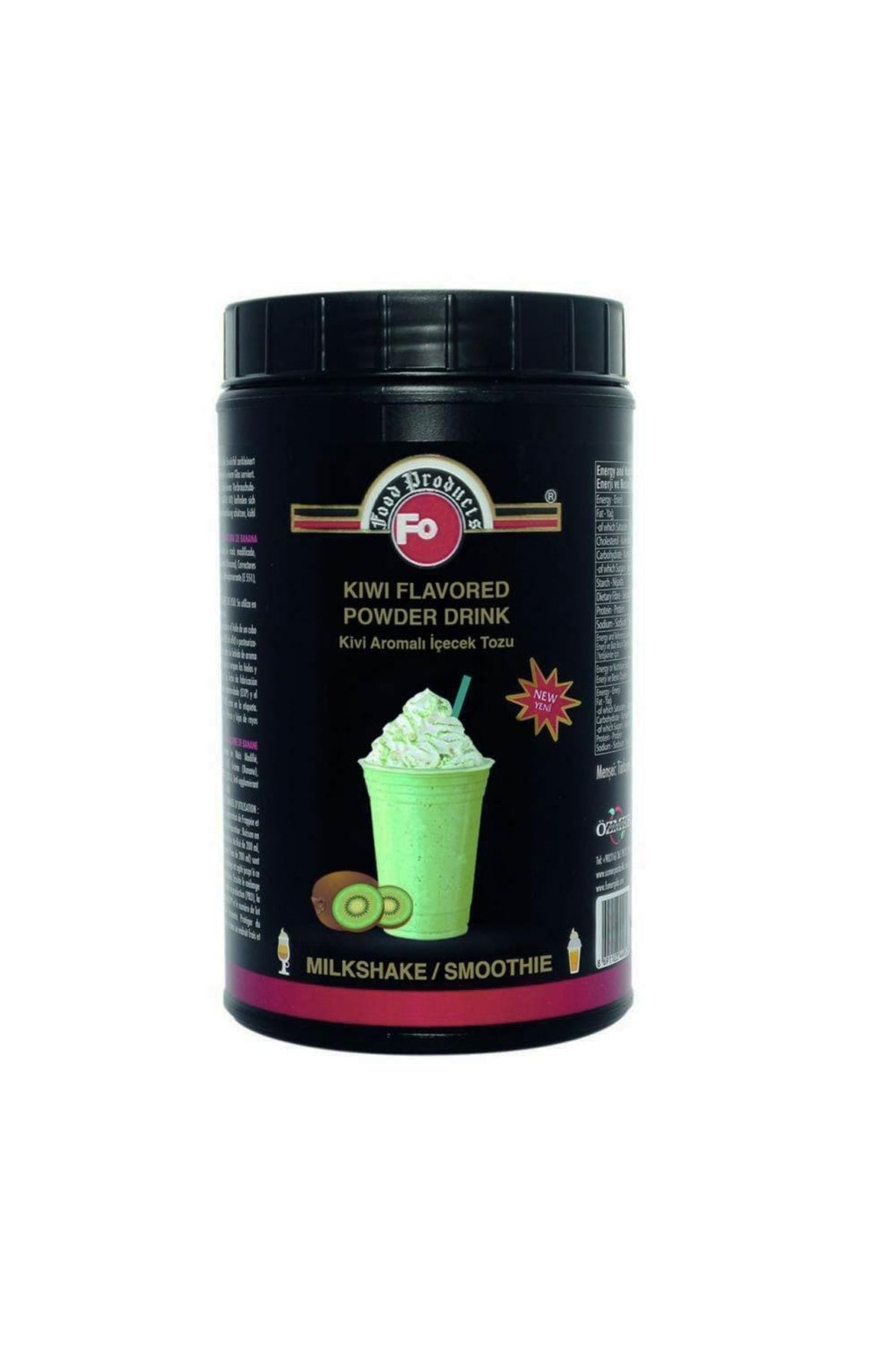 Kivi Aromalı Milkshake Tozu 1 Kg